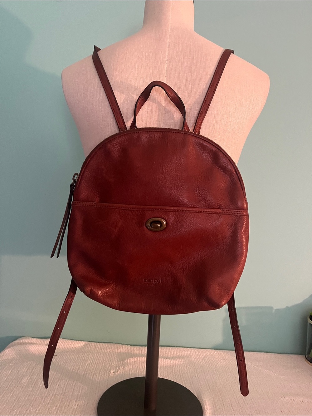 Margot Leather Backpack Purse